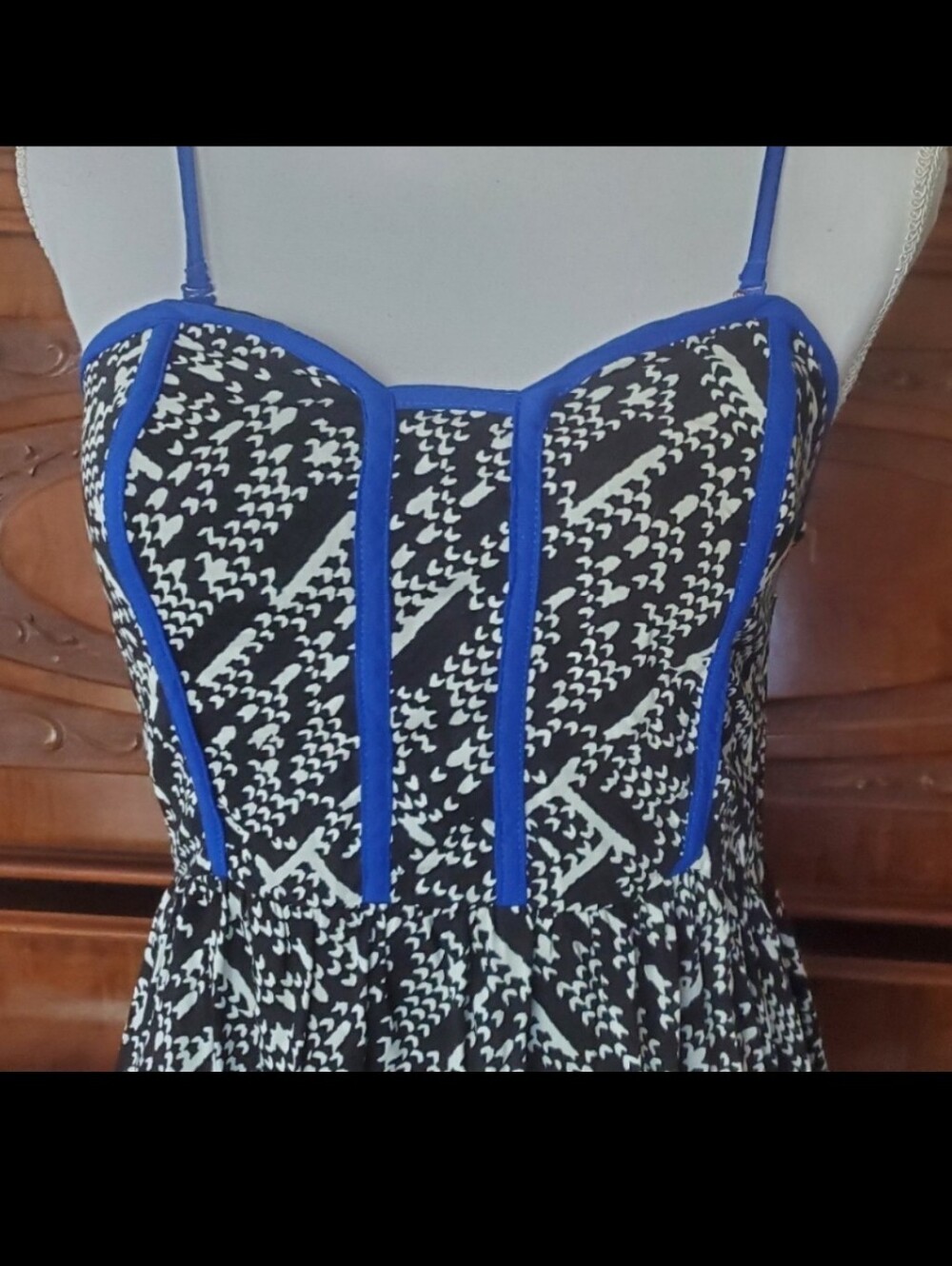 Corset Dress Size Medium Dress Black and White Dress High Low Dress Xhilaration